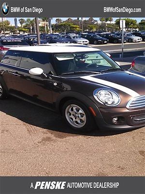 Mini : Cooper 2dr Coupe 2 dr coupe bargain corner low miles 6 speed gasoline 1.6 l 4 cyl hot chocolate met