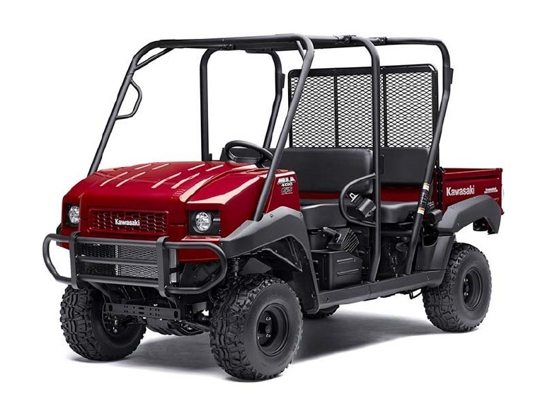 2016 Kawasaki Mule 4010 Trans4x4 Dark Royal Red