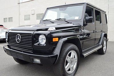 Mercedes-Benz : G-Class G500 5.0 l v 8 24 v automatic awd suv premium locking differentials leather 4 wd g wagen