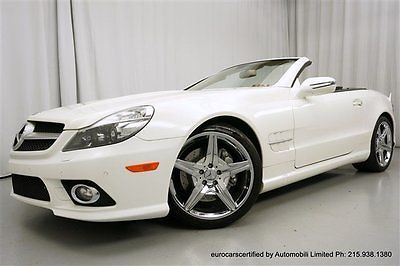 Mercedes-Benz : Other Base Convertible 2-Door 2011 mercedes sl 550 roadster amg wheels panorama roof navigation bluetooth