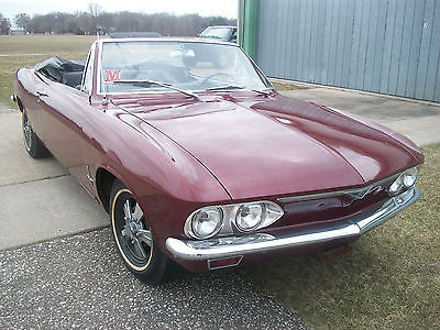 Chevrolet : Corvair MONZA  67 corvair convertible monza automatic financing video storage possible