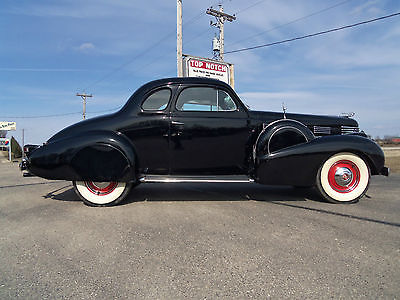 Cadillac : Other Opera Coupe 1938 cadillac series 60 opera coupe restored and rare