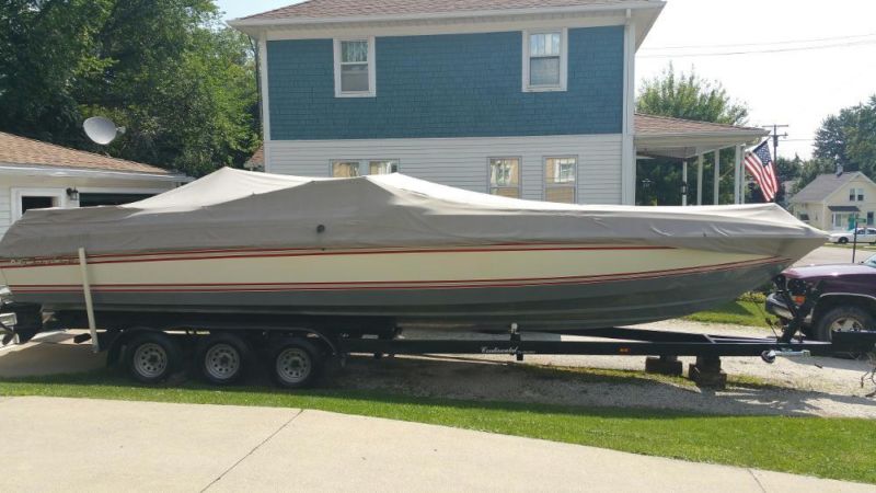 1987 chris craft stinger 312 34 ft twin 454