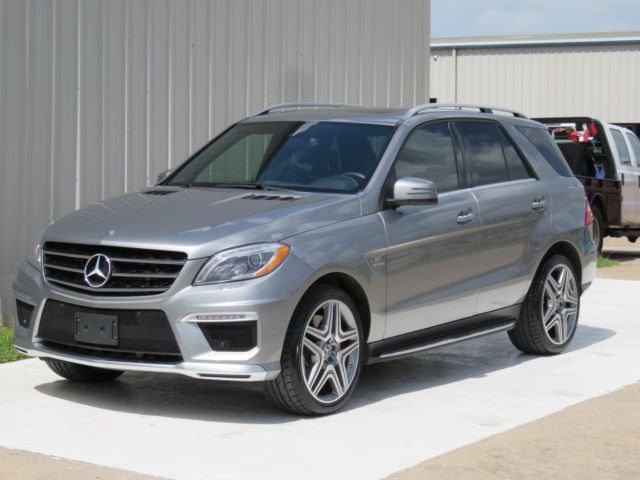 Mercedes-Benz : M-Class ML63 AMG 13 ml 63 amg biturbo 7 speed 518 hp entertainment 19 s new tires 1 owner carfax tx