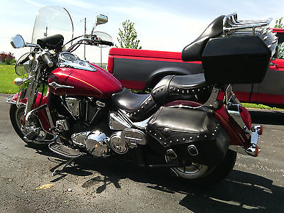 Kawasaki : Vulcan red '06 V2K Vulcan 2000 touring bike, well maintained, very clean, fast/powerful