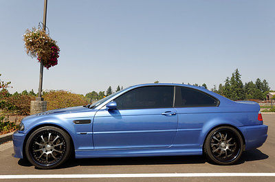BMW : M3 Base Coupe 2-Door 2003 bmw e 46 m 3 individual estoril blue supercharged 40 k low miles