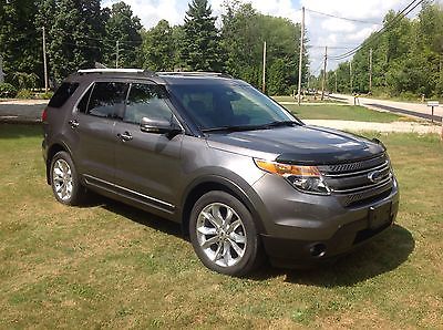 Ford : Explorer Limited Sport Utility 4-Door 2012 ford explorer limited 4 x 4 navigation rear camera third row loaded low miles