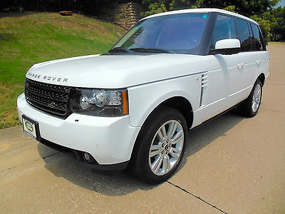 Land Rover : Range Rover HSE Sport Utility 4-Door Highly Optioned 2012 Land Rover Rear Seat Entertainment LUX Pkg Silver Pkg