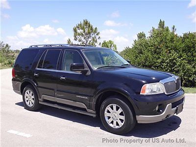 Lincoln : Navigator 4dr 2WD Ultimate 2004 lincoln navigator ultimate 2 wd captain chairs 3 rd seating 5.4 l triton