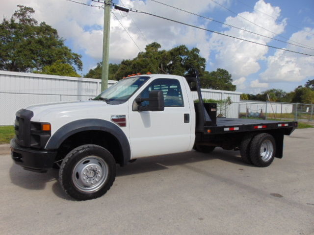 Ford : Other Pickups WHOLESALE 2008 ford f 550 diesel 4 x 4 flatbed w gooseneck dually