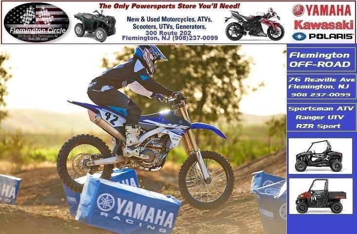 2015 Yamaha YZ450F Blue