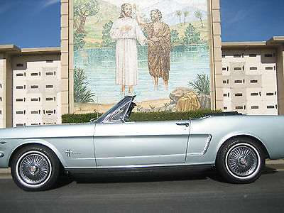 Ford : Mustang Convertible 1965 ford mustang convertible