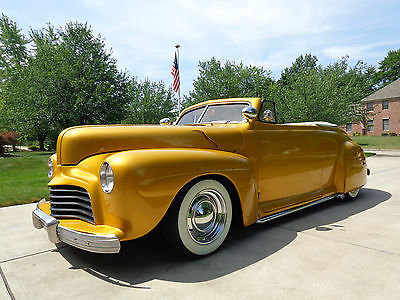 Ford : Other Hot Rod 1946 ford custom convertible removable carson top old school lead sled