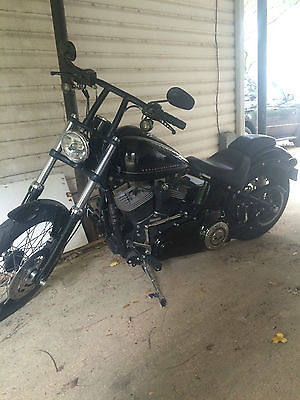 Harley-Davidson : Softail 2012 harley davidson blackline 103 ci