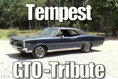 Pontiac : GTO 2DR 1967 tempest gto clone 400 motor and automatic trans b m shifter