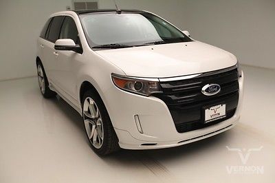 Ford : Edge Sport FWD 2012 navigation sunroof rear dvd leather heated we finance 49 k miles