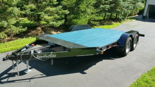 2015 16ft Open Car Trailer Used Like New