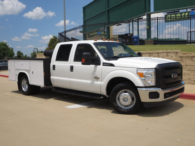 Ford : F-350 2WD Crew Cab TEXAS OWN 2012 F-350 CREW CAB UTILITY SERVICE TRUCK ONE OWNER CARFAX CERTIFIED