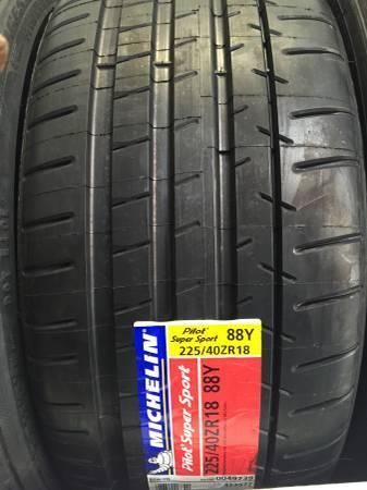 1 Michelin 18 Inch Tire 225/40/18 Brand New