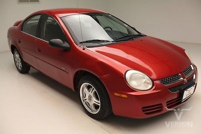 Dodge : Neon SXT Sedan FWD 2005 gray cloth mp 3 auxiliary i 4 sohc used preowned 129 k miles