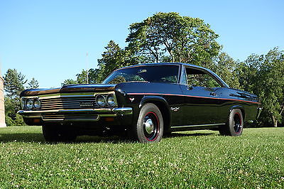 Chevrolet : Impala Super Sport, LS6 454, 4 Speed!  1966 chevrolet impala ss ls 6 454 4 speed documented with protecto plate