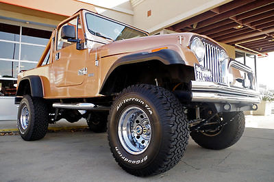 Jeep : CJ CJ Scrambler 1984 jeep cj 8 scrambler 4 x 4 frame off restoration lift kit more