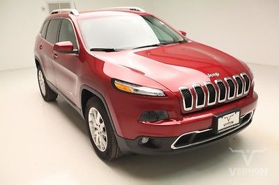 Jeep : Cherokee Limited 4x4 2015 navigation black leather auxiliary input vernon auto group