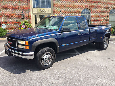 GMC : Sierra 3500 Sierra SLE Classic Ext. Cab Big Block Vortex 4X4 Dually Auto 1-Owner 58k Pampered Miles