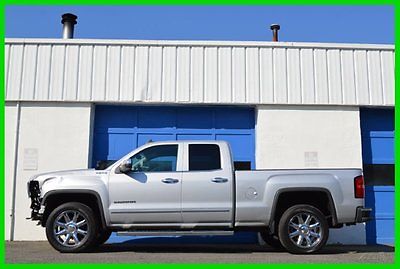 GMC : Sierra 1500 SLT 4WD 4X4 N0T Silverado Double Cab N0T Crew Cab Repairable Rebuildable Salvage Lot Drives Great Project Builder Fixer Wrecked