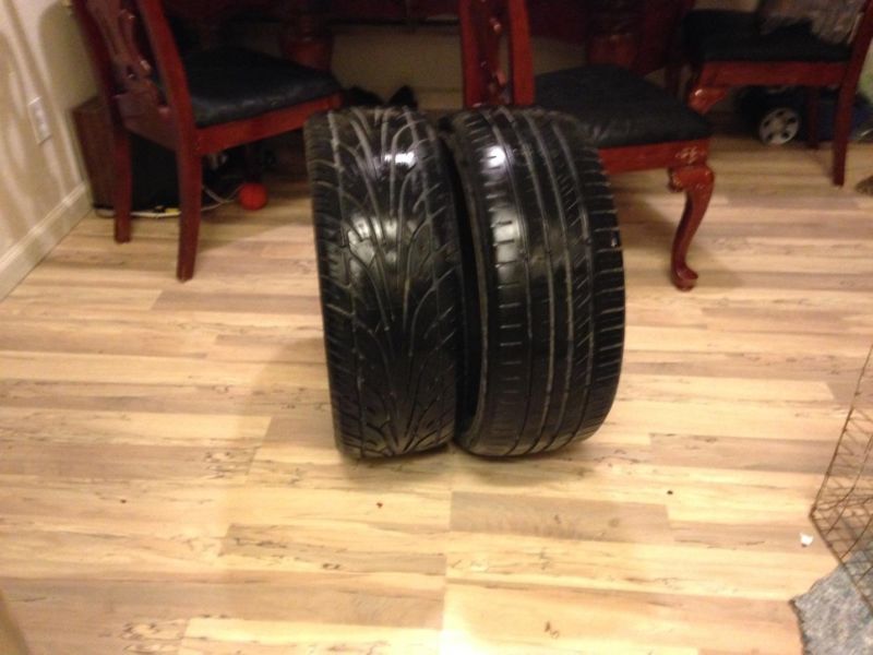 2 Tires size 226 35r 20 & 3 tires 264 70r17 for expidition