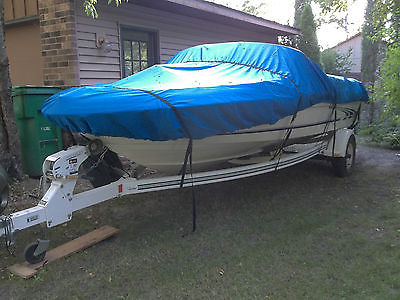 1997 SEA RAY 175 18' Five Series Boat with Trailer and Heavy Duty Boat Cover