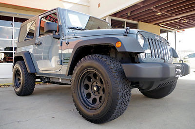 Jeep : Wrangler Sport 4x4 2014 jeep wrangler sport 4 x 4 1 owner only 9 k miles hardtop custom wheels
