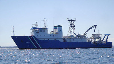 224' Ice Breaker Hull 2500 Ton Ocean Survey Vessel BOLD