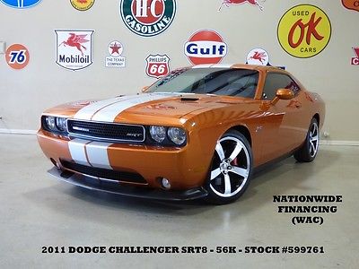Dodge : Challenger SRT8 AUTO,SUNROOF,NAV,KICKER,HTD LTH,57K,WE FINANCE 11 challenger srt 8 auto sunroof nav htd lth kicker sub 20 in whls 57 k we finance