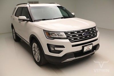 Ford : Explorer Limited FWD 2016 leather heated 20 s aluminum sunroof i 4 ecoboost vernon auto group