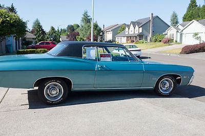 Chevrolet : Impala 1968 chevy impala custom coupe survivor car numbers matching protecto plate