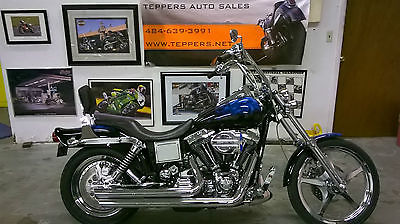 Harley-Davidson : Dyna DYNA WIDE GLIDE FXDWG Screaming Eagle Heads Custom Paint All Chrome Clean Title