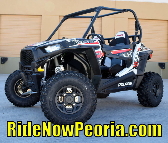 2016 Polaris RZR S 1000 EPS Matte White Lightning