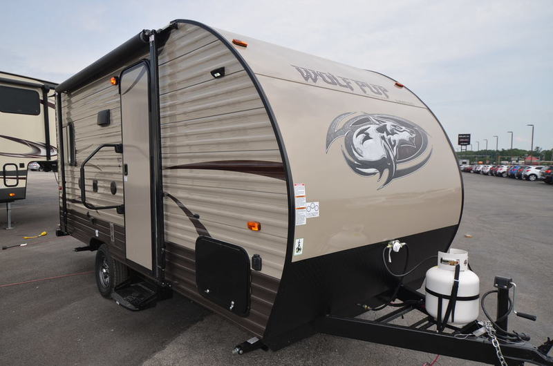 2017 Forest River WOLF PUP 17CJ TRAVEL TRAILER