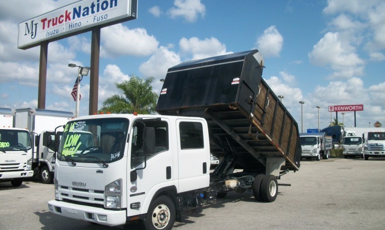 2012 Isuzu Npr Hd  Dump Truck