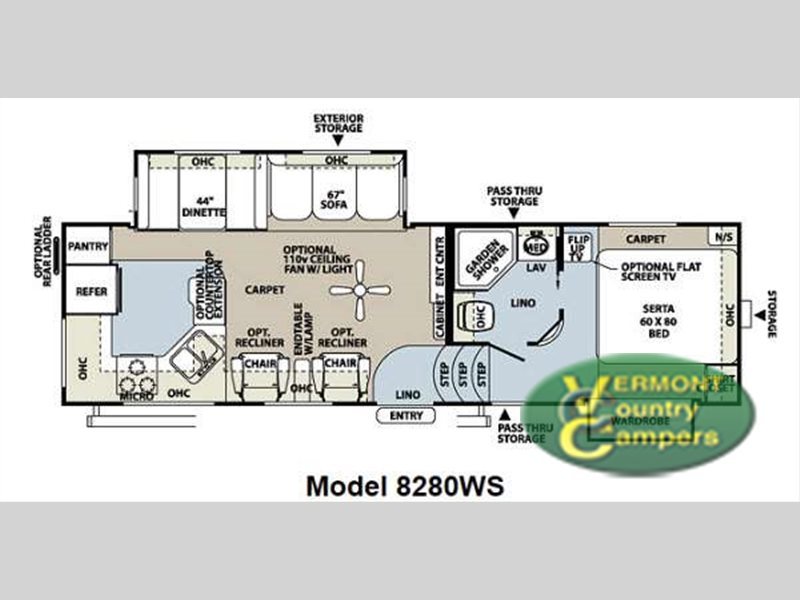 2012 Forest River Rv Rockwood Signature Ultra Lite 8280WS