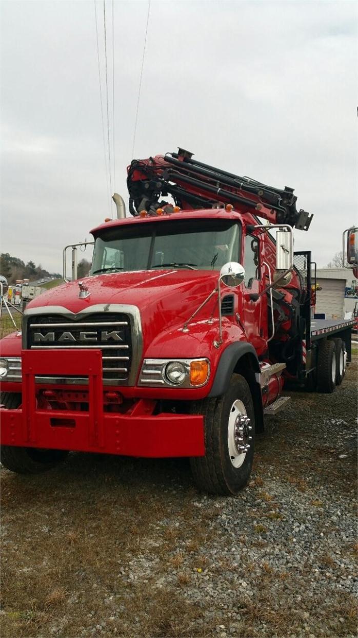 2007 Mack Granite Cv713  Crane Truck