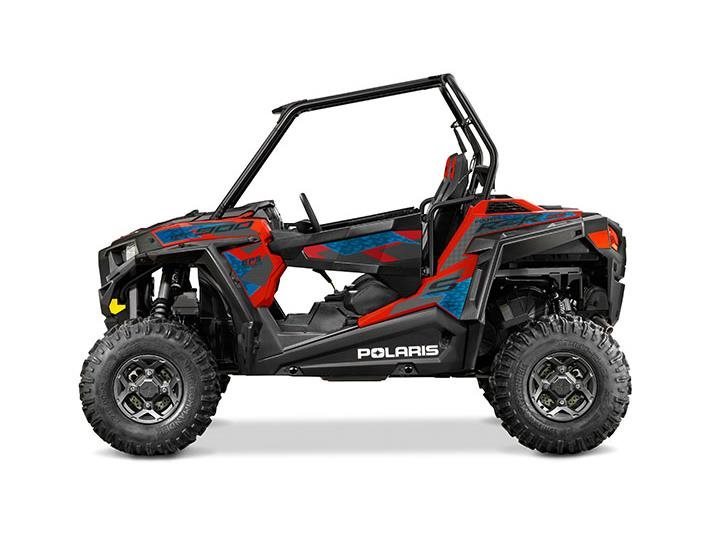 2016 Polaris RZR S 900 EPS Havasu Red Pearl