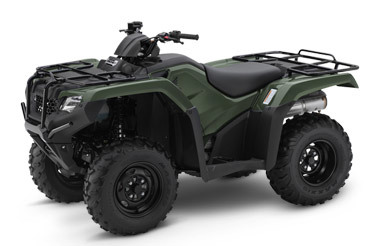 2017 Honda Fourtrax Rancher 4x4 Es Olive