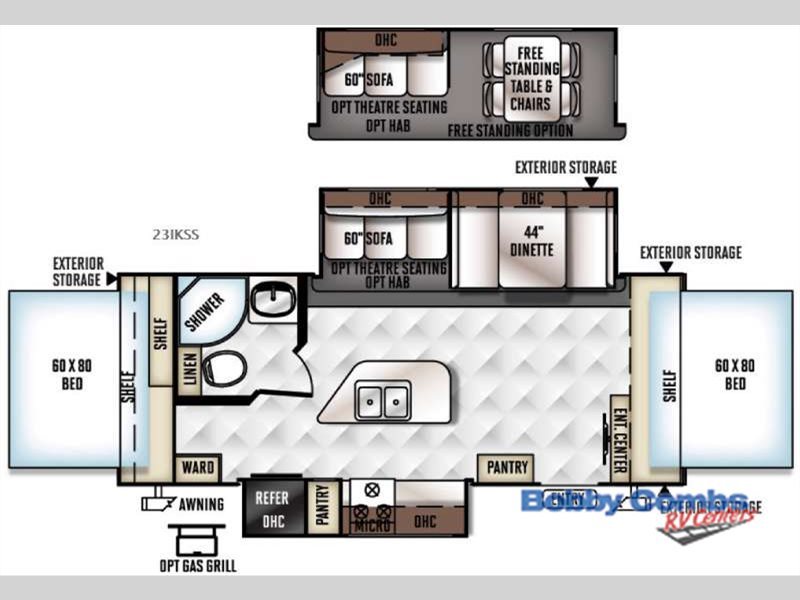 2017 Forest River Rv Rockwood Roo 23IKSS