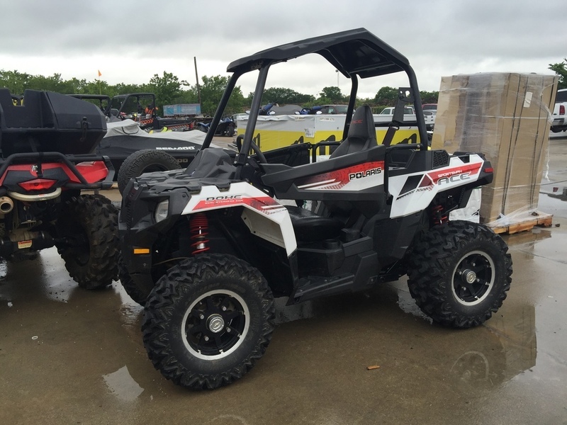 2014 Polaris Sportsman ACE White Lightning