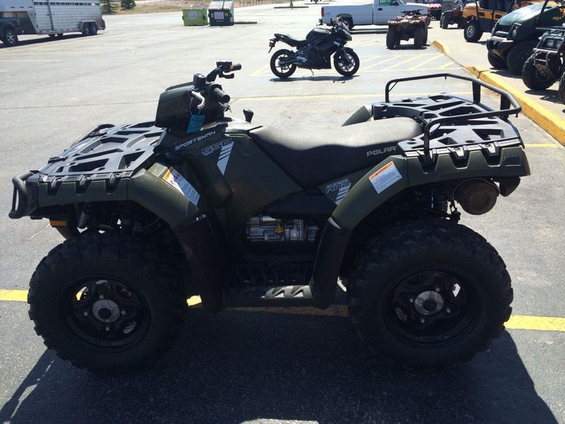 2013 Polaris Sportsman 550 Sage Green