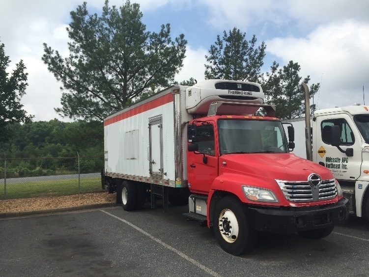 2010 Hino 338  Refrigerated Truck