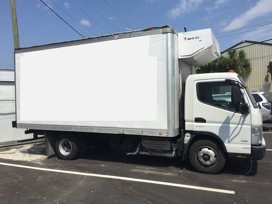 2015 Mitsubishi Fuso Fe160  Refrigerated Truck