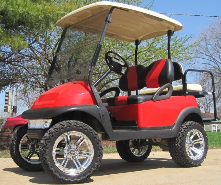 2012 Club Car 48V Car Precedent Lifted Golf Cart Custom Seats